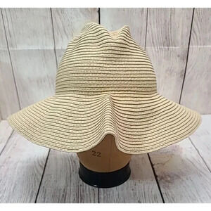 Madewell | Accessories | Woven Fedora Hat With Striped  display picture 3